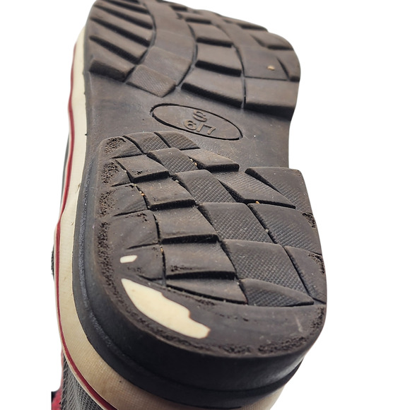 Aztec Print Snow Boots Warm Faux Fur Women Size 6/7 Boho Cozy Winter W22750 - Picture 12 of 16